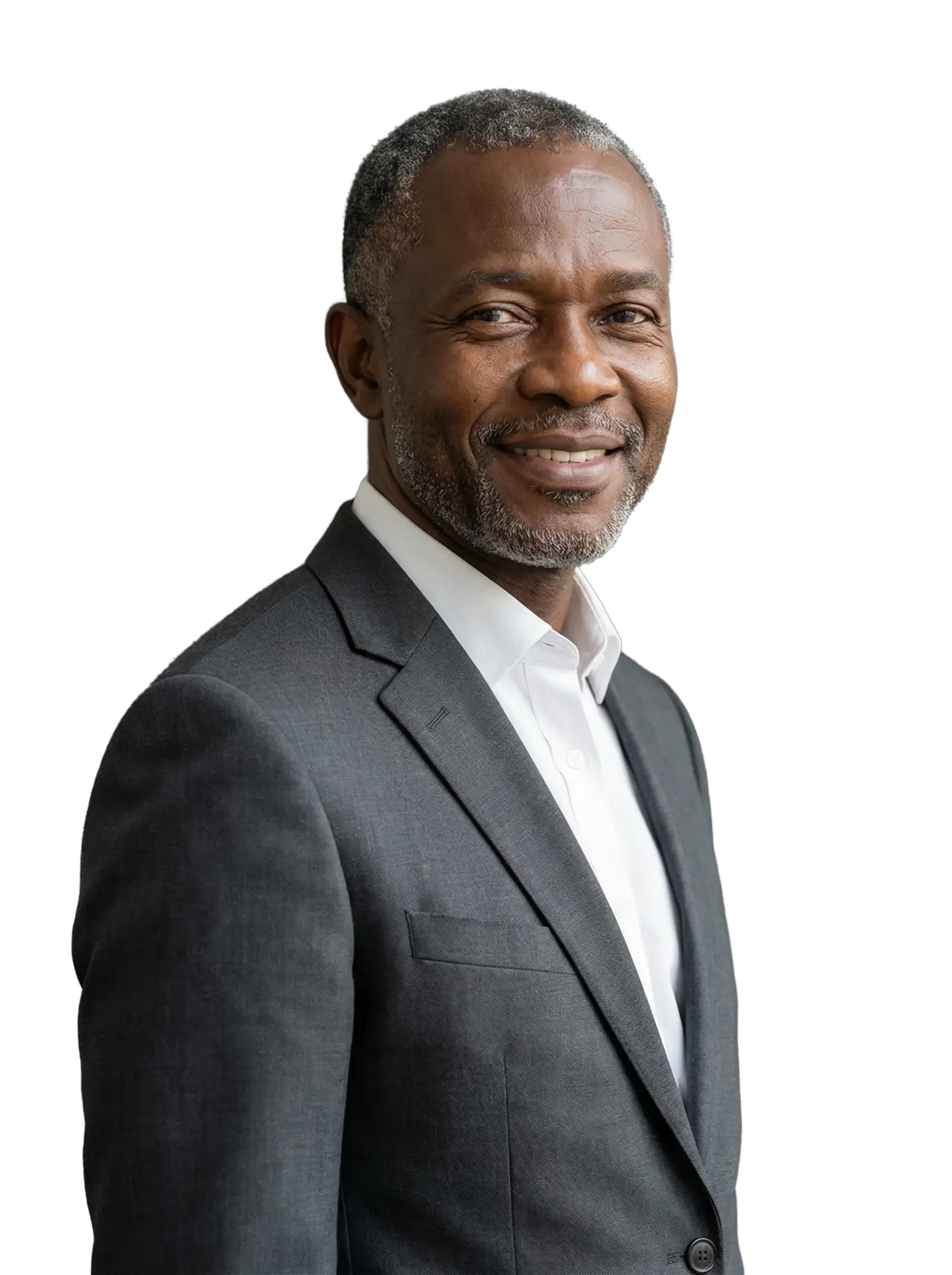 School founder portrait - Educational website demo by Qexion Web Services