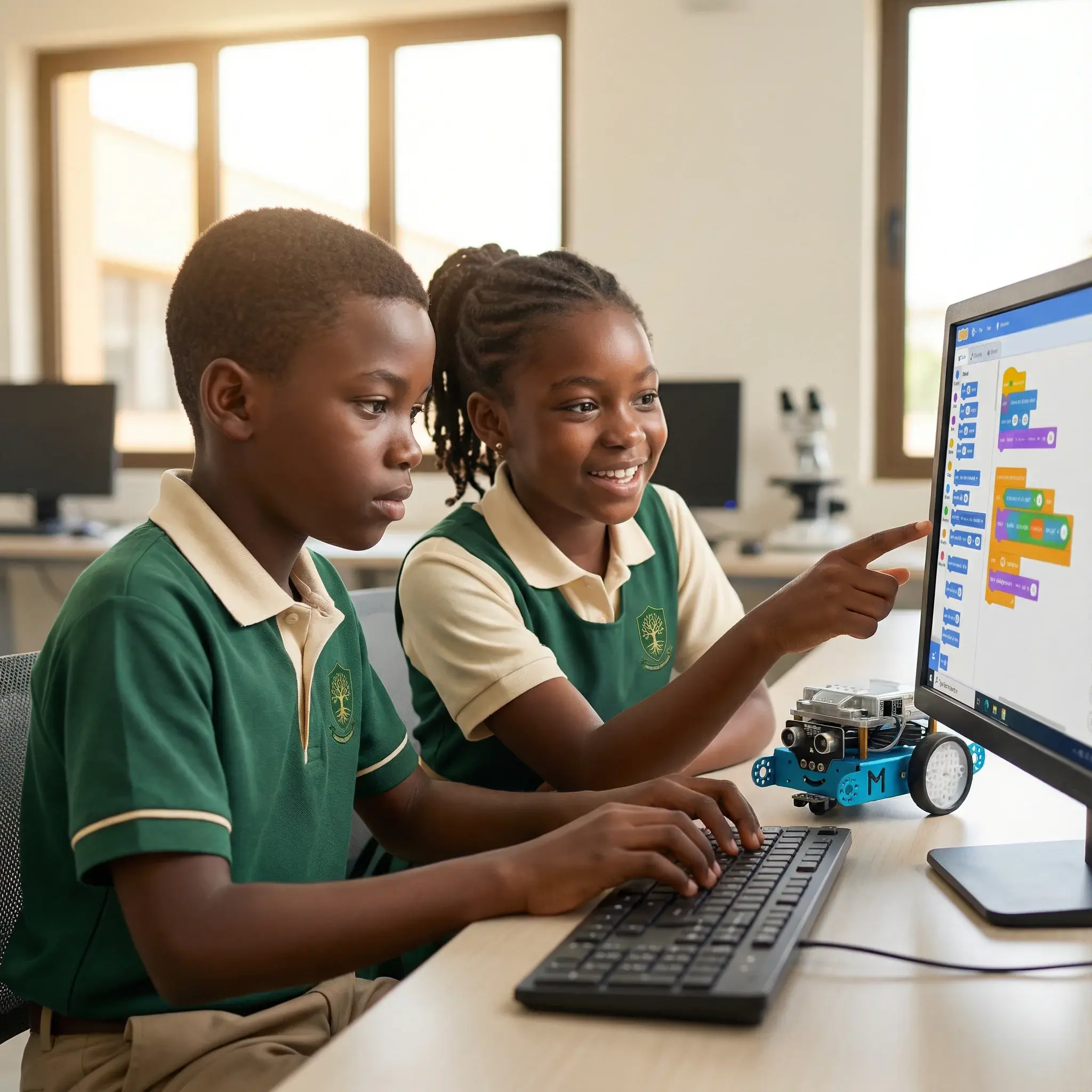 Coding & Robotics program at Ridgewood Montessori