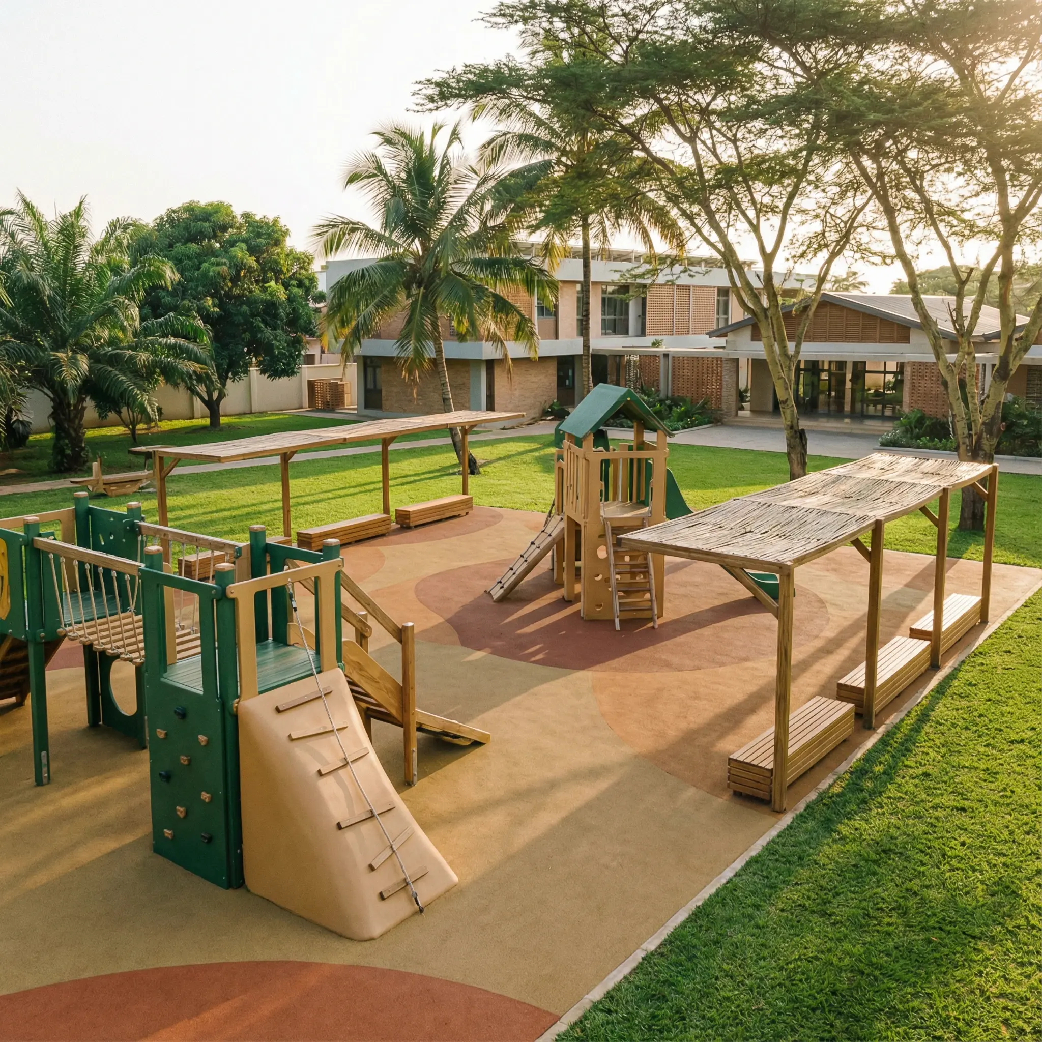 School playground - Educational website demo by Qexion Web Services